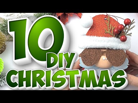 10 Magical DIY Christmas Crafts 🎄 Easy Holiday Decorations & Gifts!