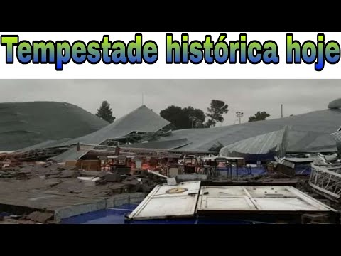 Tempestade histórica atinge Buenos Aires, ventania arrastou aviões e danificou o Aeroporto