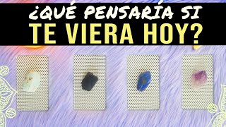 ¿Qué pensaría si te viera hoy? Tarot interactivo