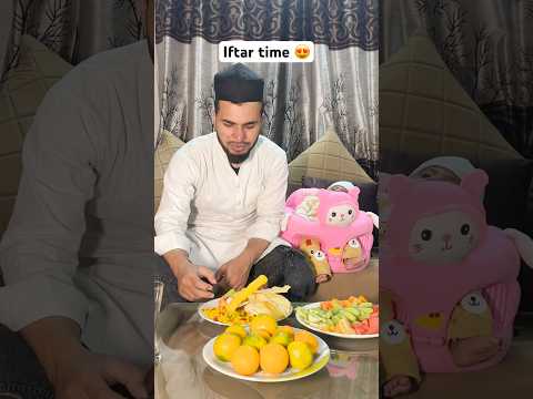 Iftar time 😍 Ramadan mubarak ❤️ Noor e Ramzan #ramadan #ramzanstatus #shorts #alaamirkhan