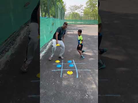 See How father & son both win in Tic-Tac-Toe Competition??#viral #viralvideo #shortvideo  #funny