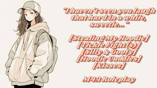 Stealing Your Boyfriend's Hoodie(s) | Kisses & Cuddles | Tickle Fight(s) | M4A | ASMR Roleplay