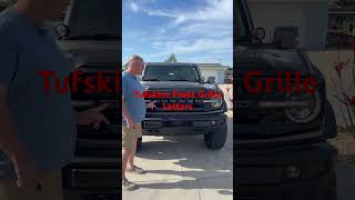 The Best Front Grill Letters For Your Bronco (39 colors) #bestbroncoaccessories #cheapmods #tufskinz
