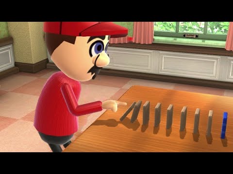 Wii Party U Minigame Battle - Mario vs Matt vs Andre vs Sophia