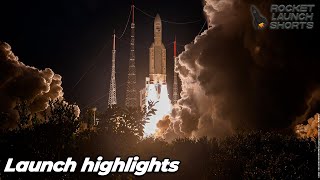 Arianespace Ariane 5 last launch - Heinrich-Hertz & SYRACUSE 4B mission (Launch highlights)