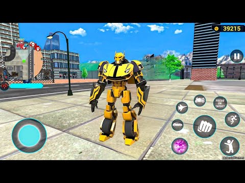 Bee Robot Car  Transform 2020 Game - Robot  Car Games - Android Gameply