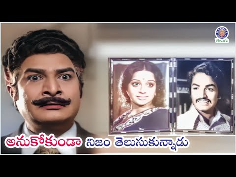 అనుకోకుండా నిజం తెలుసుకున్నాడు Kaikala Satyanarayana &  Mohan Babu | Thoorpu Padamara