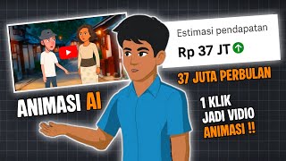 Buat Konten Animasi Viral Cuma Pakai Ai & Hp - Cara Membuat Konten Yang Menghasilkan