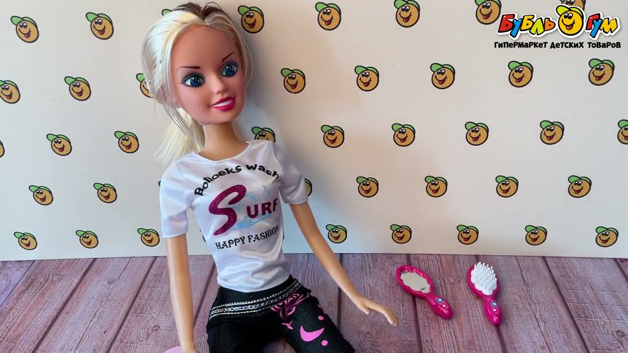 Кукла Lanson Toys ростовая с дополнительным комплектом одежды - видео