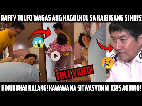 KRIS AQUINO!! HINDI NA MAKALAKAD PA! CANCER STAGE 5, INIYAKAN NI RAFFY TULFO! KAWAWA SOBRA! FULL 😢