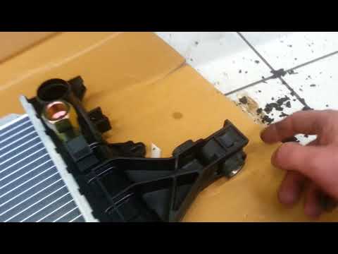 Volvo XC 70 меняем радиатор