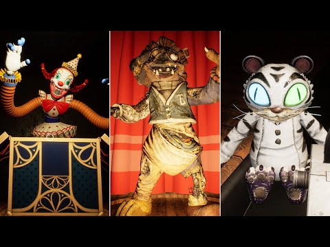 FNAF Help Wanted 2 - All Animatronics (The Mimic Update)