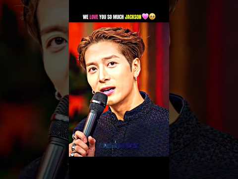 Singer and rapper Jackson Wang felt sad...💗🥹