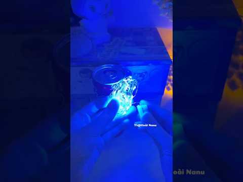 DIY Lamp | Làm đèn ngủ từ lon nước ngọt #diy #craft #shorts #shortvideo