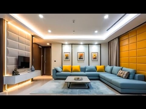 Living room interior design trends 2025 ! Modern home decorating ideas