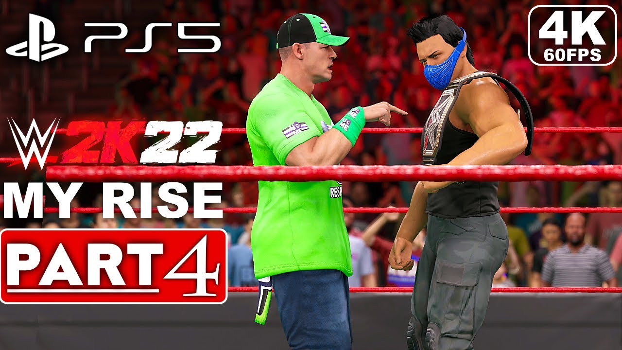 WWE 2K22 MyRise Gameplay Walkthrough Part 4 FULL GAME
