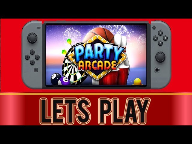 Party Arcade (All Games)- Nintendo Switch  (Livestream)