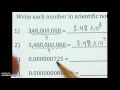 Scientific Notation Concepts