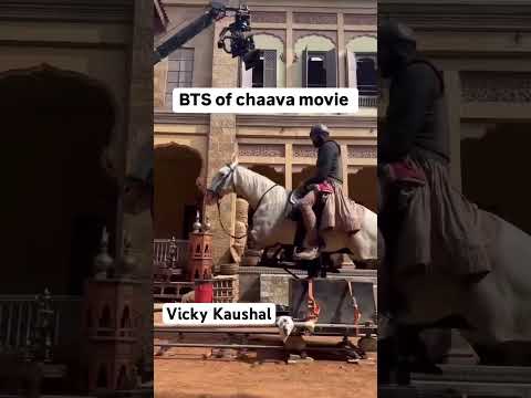 Behind the scenes of #chhaava ❤️#vickykaushal #rashmikamandanna #filmcity #laxmanutekar