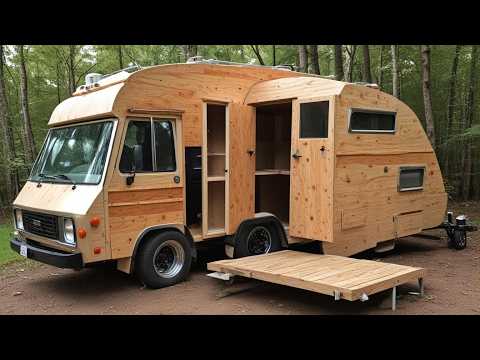 Man Builds Amazing DIY CAMPER From Scratch | Start to Finish from buildersblueprint‬