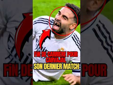Carvajal Out pour la Saison à 33 ans 😥 | Vinicius Touché à l'Épaule 💔 - Coup dur pour le Real Madrid