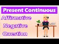 Present Continuous Tense Practice
