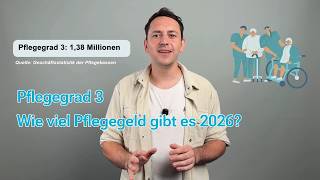 Pflegegeld bei Pflegegrad 3: So hoch ist es 2026