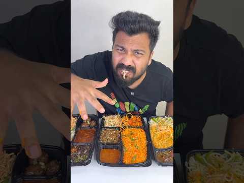 410Rs Chinese Thali🤪 Vs 300Rs Vs 160Rs | Cheap Vs Expensive #shorts #ytshorts #foodie