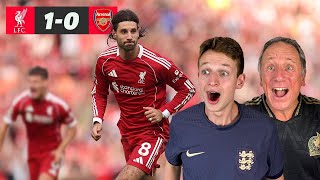 Szoboszlai Wonder Goal shocks DAD! - Liverpool 1-0 Arsenal Reaction