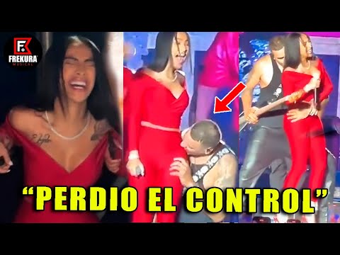 Yailin la mas viral SE DESCONTROLA en el concierto de Romeo Santos