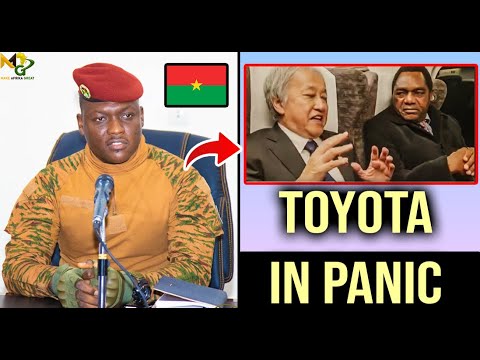 Toyota In PANIC., Captain Ibrahim Traore to supply Sahel Electric Car in Africa