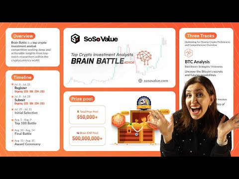 SOSOVALUE | Crypto news with SOSO! - Brain Battle & Refferal bonuses...