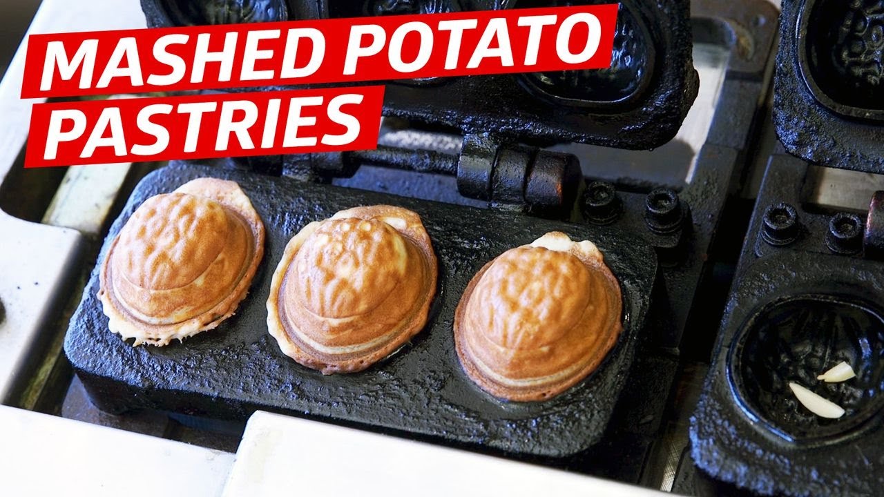 The Korean Walnut Pastries Filled with Mashed Potatoes K-Town