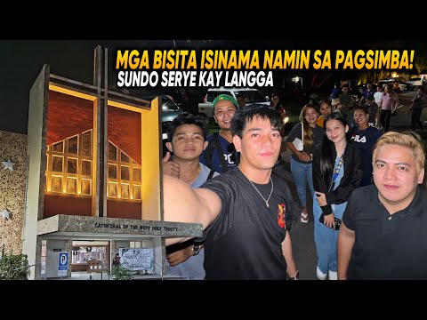 MGA BISITA ISINAMA NAMIN SA PAGSIMBA!