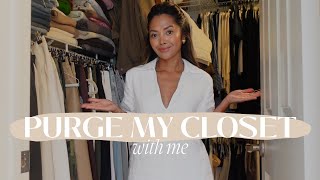 Purge My Closet With Me | HUGE Closet Clean Out