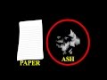 Chemical Changes and Paper Burning