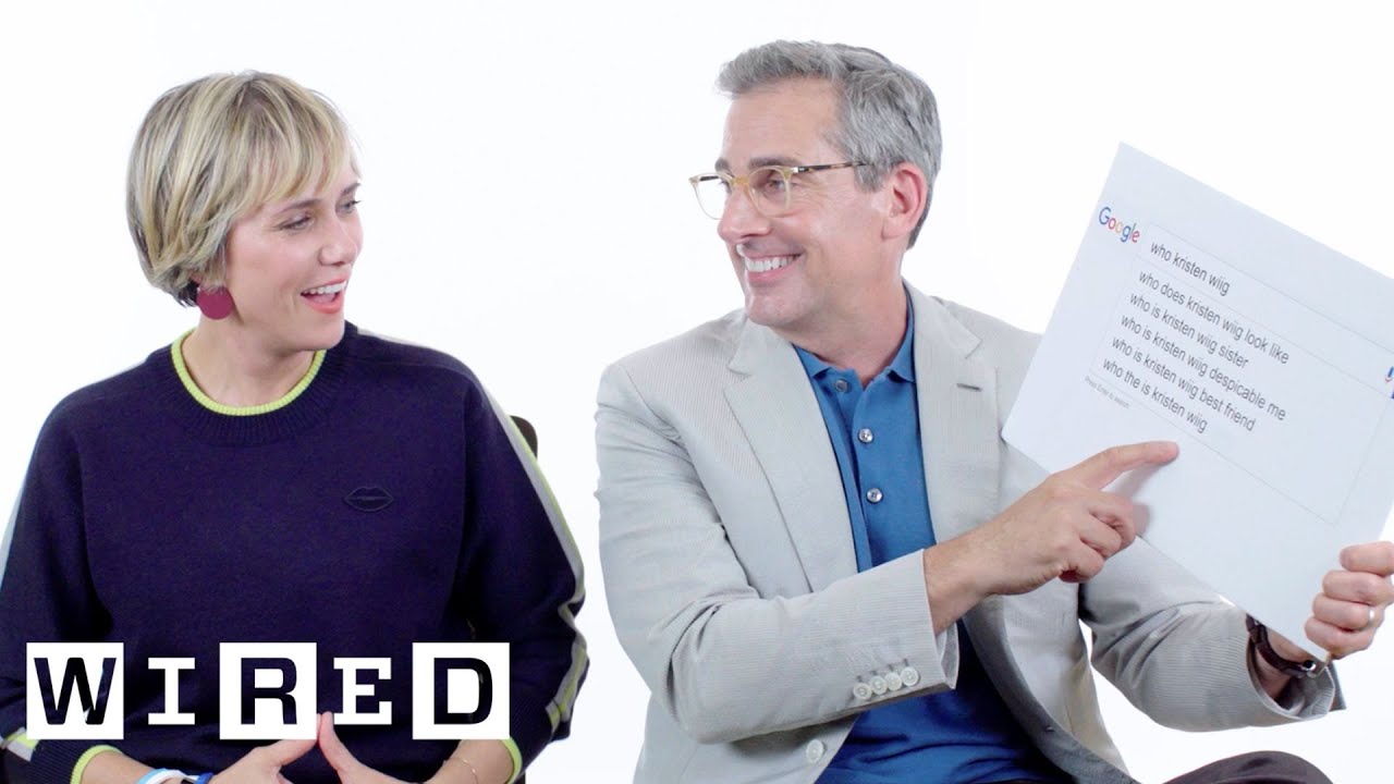 Steve Carell & Kristen Wiig Answer the Web's Most Searched Questions