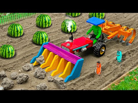 DIY tractor especially plough machine science project | DIY effective Agricultural Machinery