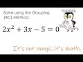 Factoring and Solving Linear Equations