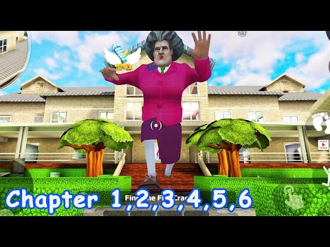 Scary Teacher 3D New Update Chapter 1, 2, 3, 4, 5, 6 All level pranks