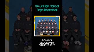 The Year end reviews 2025-2026 Ponoka Broncs.  Sr.HS Boys Basketball