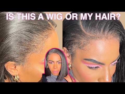 THEY THOUGHT I DIDN'T HAVE ANY EDGES! 😏 the MOST REALISTIC WIG I'VE EVER HAD! *NEW NEWBORN HAIRLINE