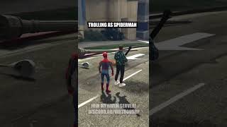 Spiderman Vs Squeaker in GTA 5 #gta5rp