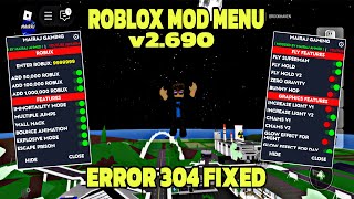 Roblox Mod Menu APK v2.690.721 | Unlimited Robux | Roblox Mod Apk - Error 304 Fixed
