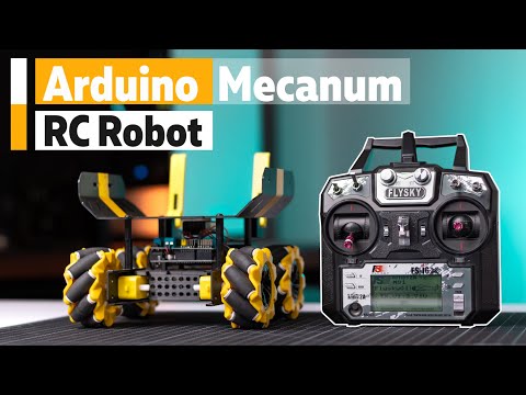 How To Make Arduino Mecanum RC Car using a drone Transmitter (Tutorial)