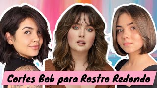 Cortes de Cabello Bob para Rostro Redondo