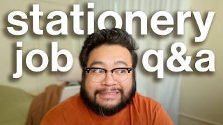 How I Got My Stationery JOB ✏️ JOBSJOURNAL Q & A