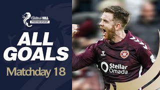 ALL GOALS | Matchday 18 | William Hill Premiership