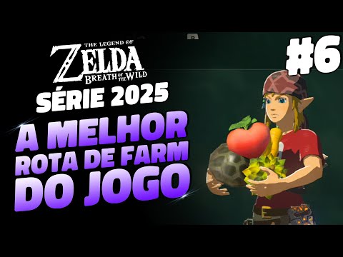 Zelda BotW - Série 2025 #06 - MASTER MODE com 3 CORAÇÕES e SEM ESTAMINA