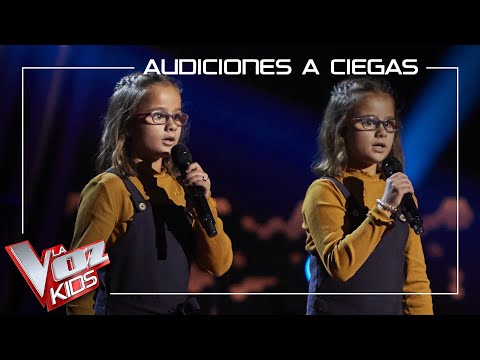Irene y Alba Muñoz cantan 'Que nadie' | Audiciones a ciegas | La Voz Kids Antena 3 2021